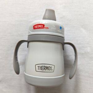 Thermos Baby 7 oz. Vacuum Insulated Stainless Steel Sippy Cup with Handles